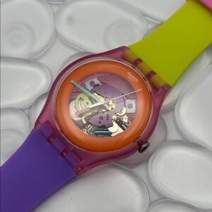 Swatch Watch  SUOP103  DIP IN COLOR